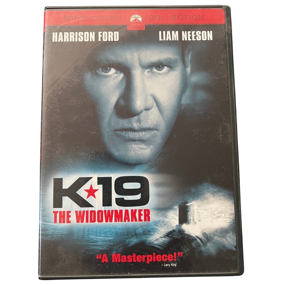 K-19 The Widowmaker DVD Harrison Ford Liam Neeson Widescreen Submarine Thriller